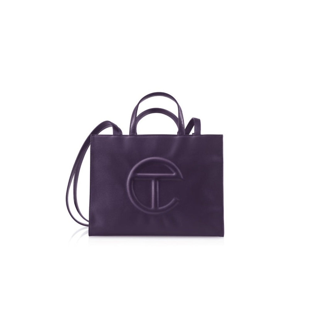 Eggplant Medium Shopper Mint Condition